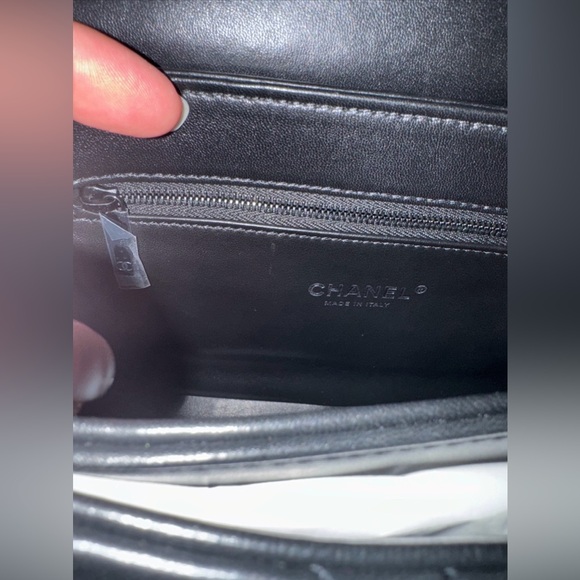 NWT Chanel Trendy CC Small Flap Bag- So Black - Picture 7 of 10